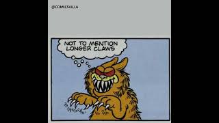 Garfield got bewitched on Halloween garfieldgarfieldcomicscomicsvilla [upl. by Rolyat928]