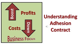 Understanding Adhesion Contract [upl. by Annod]