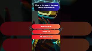 What is the use of the sudo command in Linux quiz [upl. by Mcarthur836]
