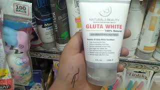 naturals beauty gluta white face wash pricebest whitening face wash [upl. by Pedrick]