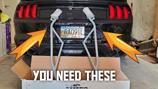 Installing Steeda IRS Subframe Braces On My 2019 Mustang GT A MUST HAVE [upl. by Nallaf]