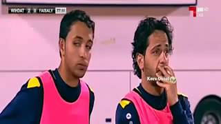 Al Faisaly vs Al Wehdat 0 3 See the strangest goal in the world 19 04 2015 [upl. by Ramsay]