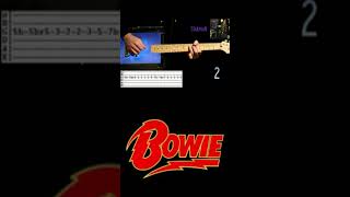 David Bowie Starman Guitar Tab Cover [upl. by Leavelle45]