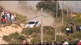 WRC Rally RACC Catalunya 2010  Es 3 Les Garrigues 1 [upl. by Ahtilat]