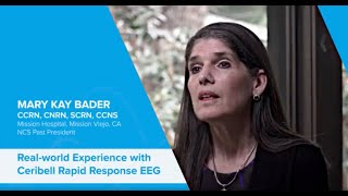 Mary Kay Bader shares her experience with Ceribell EEG [upl. by Edea]