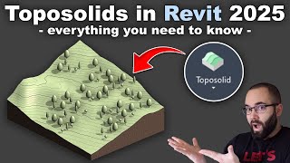 Toposolids in Revit 2025  Complete Tutorial [upl. by Einitsed]