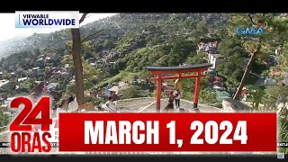 24 Oras Express March 01 2024 HD [upl. by Hoseia]