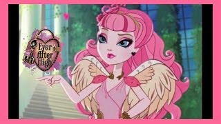 CA Cupid Ever After High EAH Cupid Doll Review B2cutecupcakes [upl. by Emse]