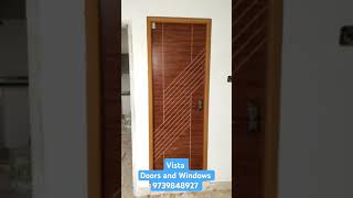 UV Coated WPC Door  Surajpur Road Project  Vista Doors and Windows 9739848927 [upl. by Hillary436]