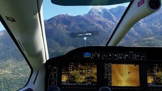 TBM 930  Landing At Lukla [upl. by Nylyoj]