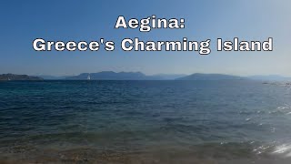 Aegina Greece Walking Tour 4K  UHD Walking Around Greece [upl. by Gaultiero]