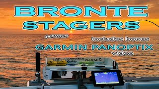 Fall Fishing for Staging Kings  BRONTE 2023 includes Garmin Panoptix [upl. by Leftwich164]