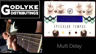 The Best Delay and Reverb Pedal  GFI Specular Tempus Demo by Mike Hermans [upl. by Setsero]