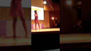 TaiJea Davis singing quotWhos Loving Youquot By Jackson 5 at Wilson High School Talent Show [upl. by Nolana169]