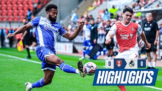 Extended Highlights  Rotherham United 00 Bristol Rovers [upl. by Dianthe]