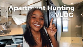 Come Apartment Hunting With Me  Zurich Vlog [upl. by Ponzo]