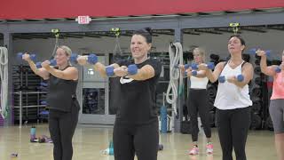 Cathe Friedrichs 499 PHA Pump and Burn Express Two Live Workout [upl. by Gustavo]