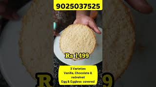 Sponge Class Alert  Learn Basic Sponge recepie Whatsapp 9025037525 ENROLL NOW baking cake bake [upl. by Aroled]