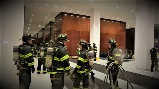 Rainy Midtown High Rise Electrical Fire [upl. by Columba]