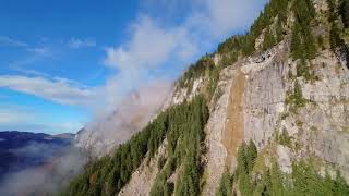 Weglosen HochYbrig Nebel  4k Drone Switzerland  Drohne Schweiz [upl. by Rodi]