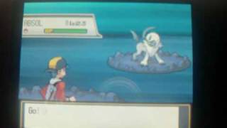 How to Catch Absol  Pokemon Heart Gold and Soul Silver [upl. by Nicko]