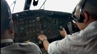 AEROSUCRE BOEING 727 HK4544 COCKPIT VIEW  TAKEOFF FROM INIRIDA PDA [upl. by Micro]