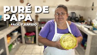 La mejor receta de PURE DE PAPA [upl. by Ayinat]