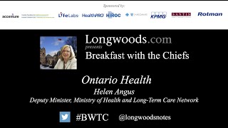 Ontario Health featuring Deputy Minister of Health Helen Angus [upl. by Miltie]