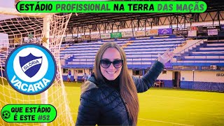 TOUR por um ESTÁDIO PROFISSIONAL na TERRA das MAÇÃS [upl. by Santini]