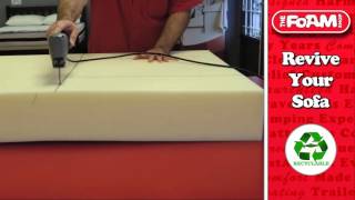 The Foam Shop  Sofa Cushion Replacement [upl. by Petronilla]