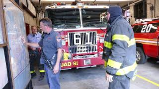 FDNY Squad 61 responds to Box 4224 [upl. by Keane]