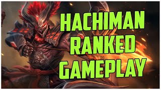 HACHIMAN RANKED GAMEPLAY S11 SMITE [upl. by Ecnerat]