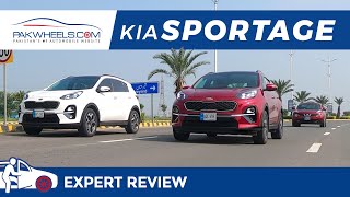 Kia Sportage 2020  AWD  Expert Review  0 to 100 Test  PakWheels [upl. by Viviene412]