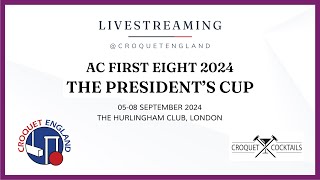 The Presidents Cup 2024 AC First Eight  Day 3 Session 2 [upl. by Karab]