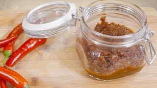 Recept zelfgemaakte sambal [upl. by Dalis]