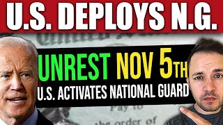 National Guard Activated Preparing for Unrest on Nov 5th [upl. by Essej892]