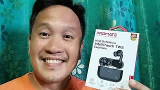 Unboxing The Promate Harmoni True Wireless Earphone a good Airpod alternative [upl. by Anelrahs]