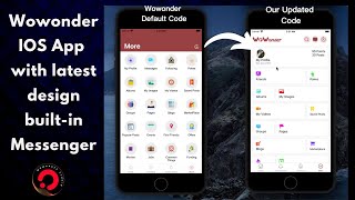 Wowonder iOS App With Latest Design How to install wowonder How to update wowonder [upl. by Carree]