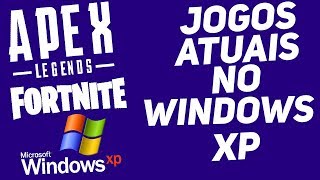 RODAR JOGOS ATUAIS NO WINDOWS XP É POSSÍVEL [upl. by Anitneuq]