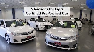 5 Reasons to Consider a Certified PreOwned Car  Consumer Reports [upl. by Orva377]