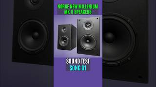 Norge Millenium MKII Speakers Sound Test 1 [upl. by Oilegor]