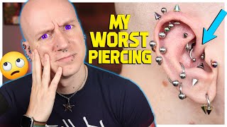 Daith Piercing Removal  Worst Piercing I Ever Had  Roly [upl. by Sage]