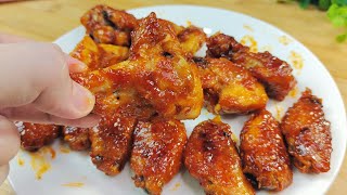 The best chicken wings ive ever eaten  easy chicken wings recipe [upl. by Lysander835]