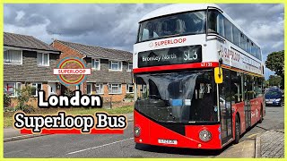 SL3 London Superloop Bus Journey  Sidcup to Bromley North Station [upl. by Germana217]