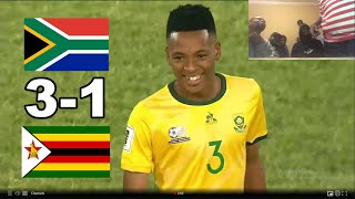 South Africa vs Zimbabwe  All Goals  Extended Highlights  African Qualifiers [upl. by Felicity]