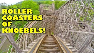 Roller Coasters of Knoebels Amusement Resort All of them [upl. by Yenahteb612]