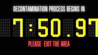 SCP Light containment zone decontamination countdown Russian Version [upl. by Eidassac]