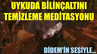 UYKUDA BİLİNÇALTINI Temizleme Meditasyonu  DİDEMİN SESİYLE [upl. by Constantina]