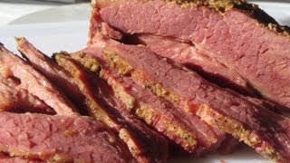 Brown Sugar Rubbed Corned Beef [upl. by Ahsata]