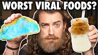 Whats The Worst Viral TikTok Food Taste Test [upl. by Ierdna]